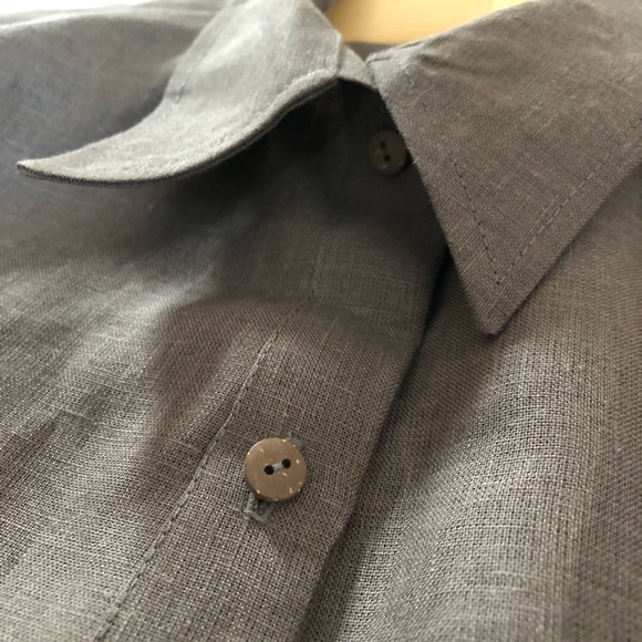 Brand New Handmade Oversized Linen Shirt - Picture 4 of 5